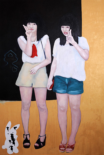 white rabbit